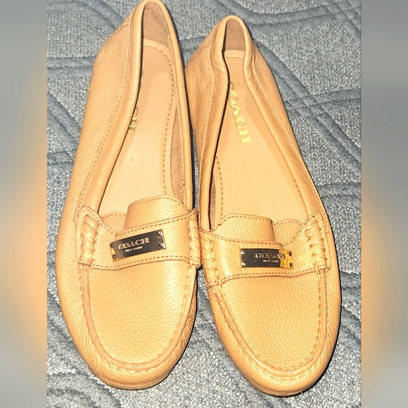 COACH FREDERICA PEBBLE GRAIN LEATHER SIZE 7.5 WORN A HANDFUL OF TIMES. - Picture 3 of 10